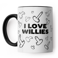 I Love Willies Mug